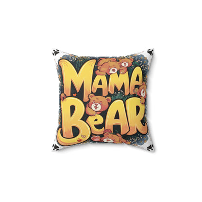 Pillow Mama bear with cubs, mother day, new beby.