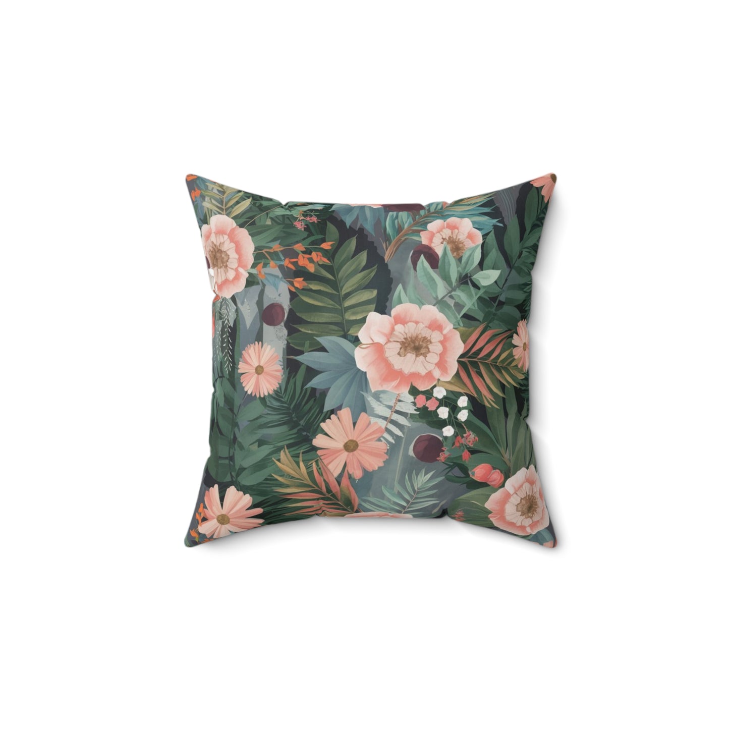 Bohemian Floral Throw Pillow - Spring/Summer Collection