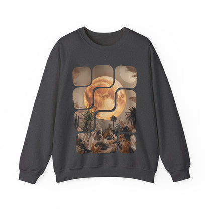 A captivating minimalist and surreal sweatshirt