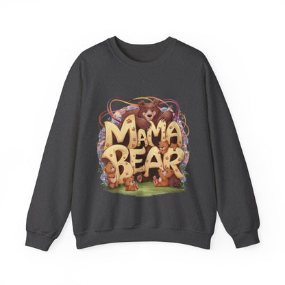 Sweatshirt Mama bear watches 4 children, mother day, new beby.