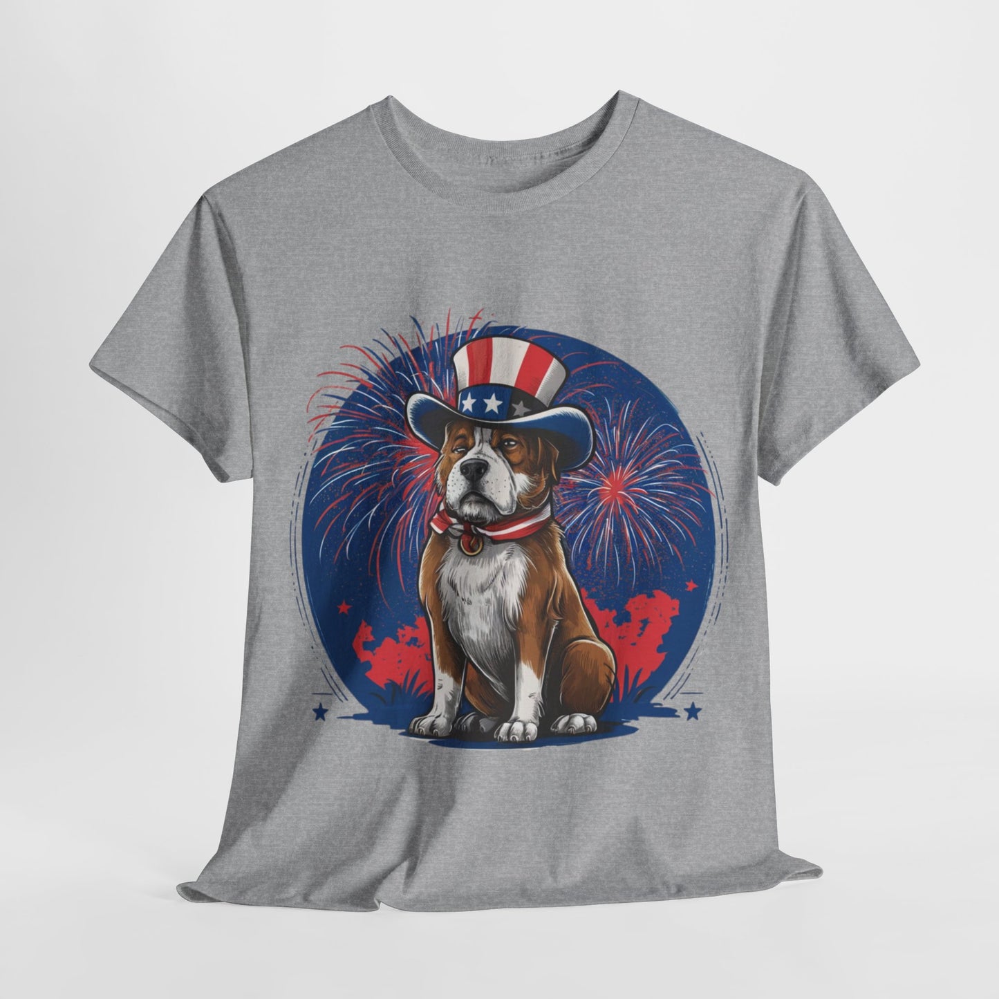 July 4th Proud Pup , American Dog Mama Shirt, Patriotic Dog Mom Shirt, Independence Day