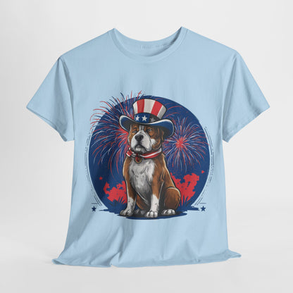 July 4th Proud Pup , American Dog Mama Shirt, Patriotic Dog Mom Shirt, Independence Day