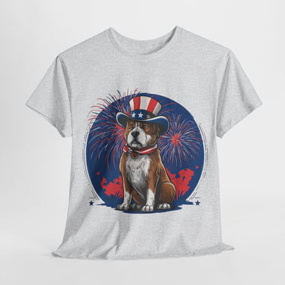 July 4th Proud Pup , American Dog Mama Shirt, Patriotic Dog Mom Shirt, Independence Day