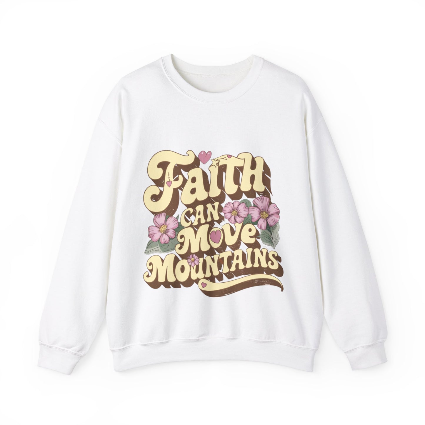 Faith Can Move Mountains, Christian Shirt, Bible Verse Shirt, Christian Comfort Colors, Oversized Jesus Tshirt