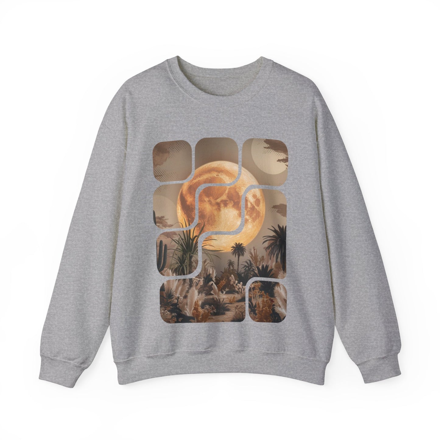 A captivating minimalist and surreal sweatshirt