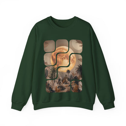 A captivating minimalist and surreal sweatshirt