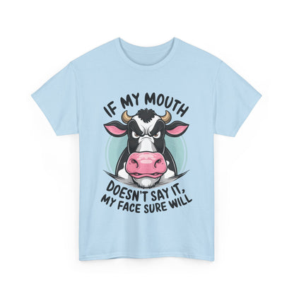 Sassy Cow Expression Sweatshirt