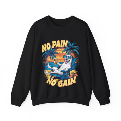 Sweatshirt No Pain No Gain vacation