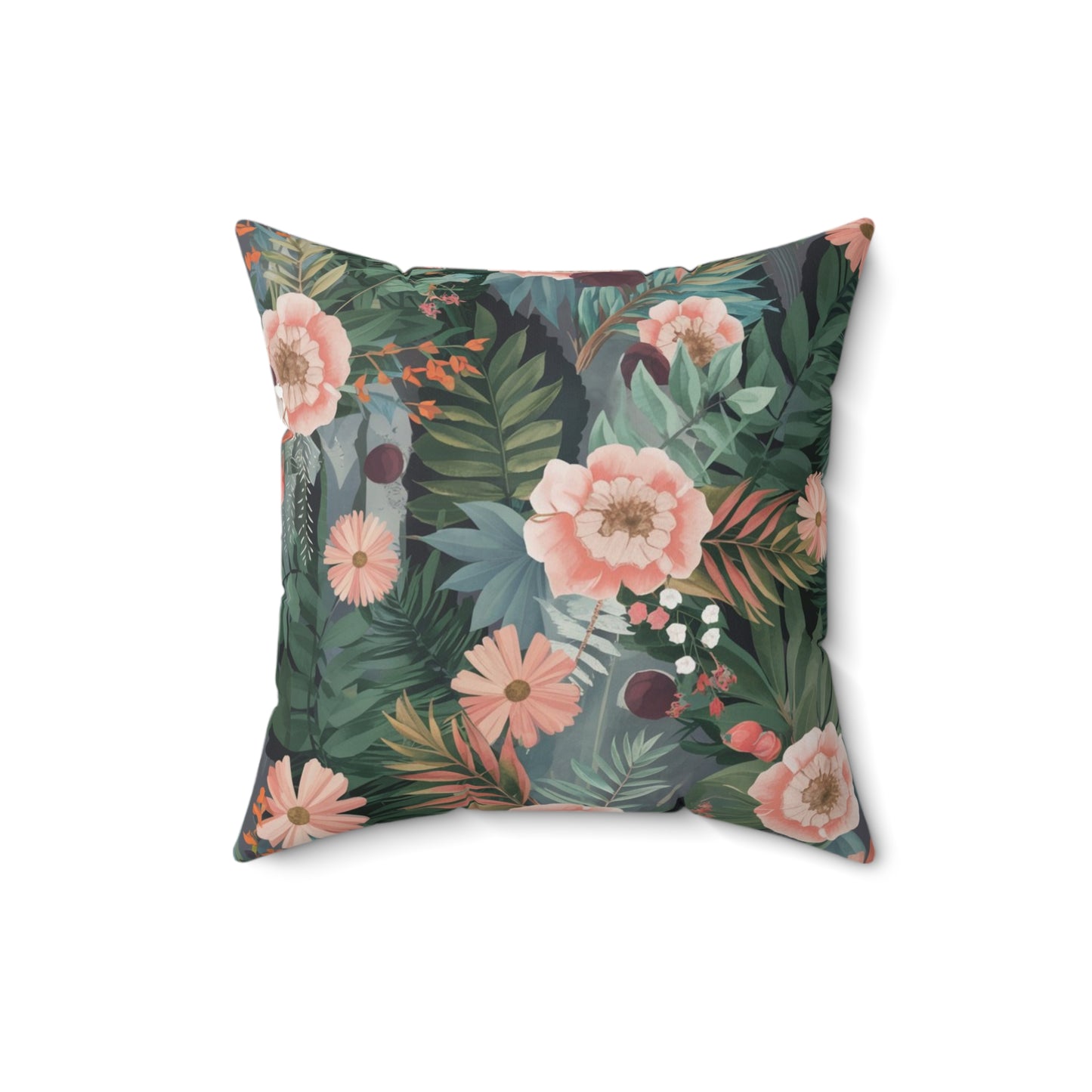 Bohemian Floral Throw Pillow - Spring/Summer Collection