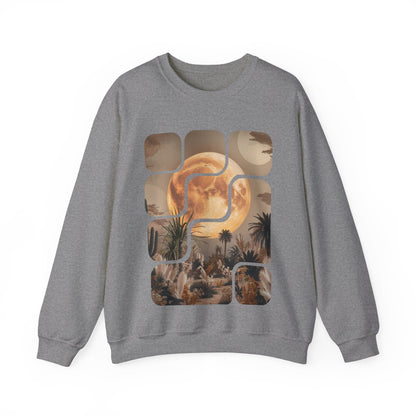 A captivating minimalist and surreal sweatshirt