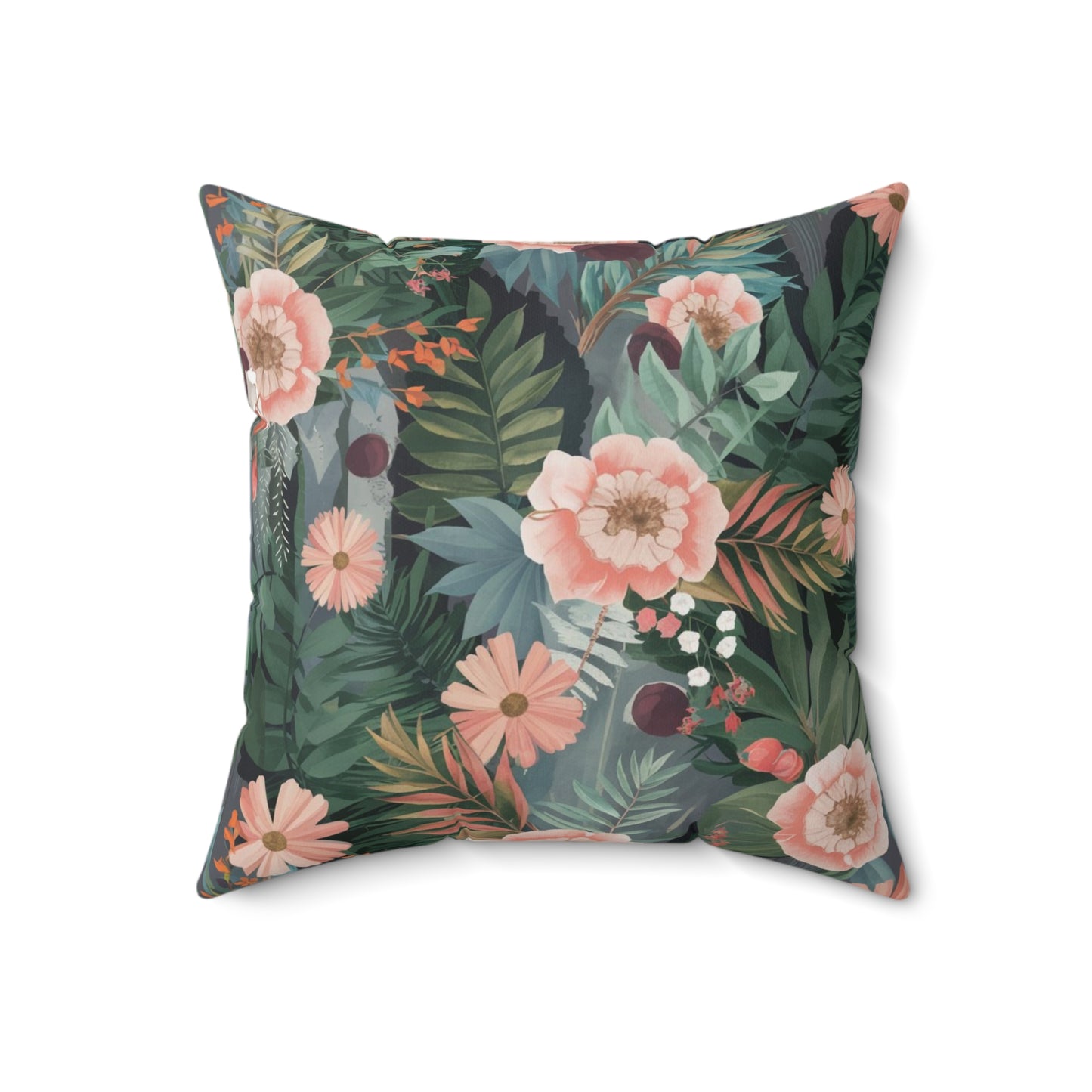 Bohemian Floral Throw Pillow - Spring/Summer Collection