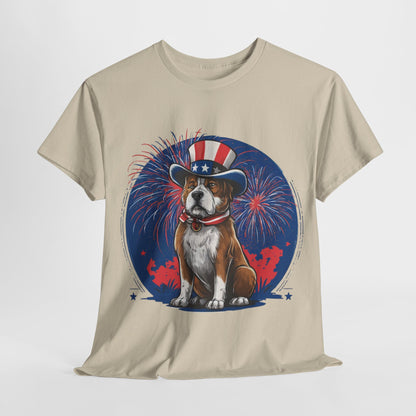 July 4th Proud Pup , American Dog Mama Shirt, Patriotic Dog Mom Shirt, Independence Day