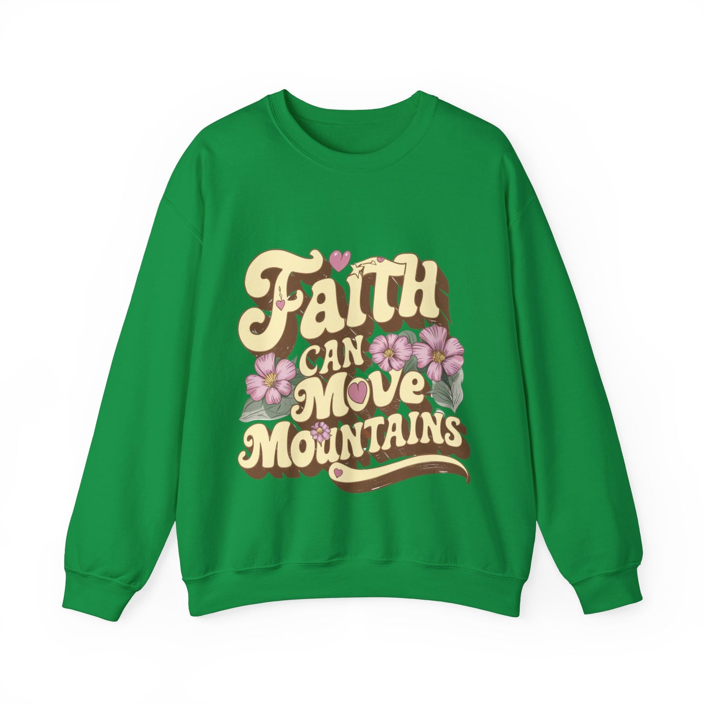 Faith Can Move Mountains, Christian Shirt, Bible Verse Shirt, Christian Comfort Colors, Oversized Jesus Tshirt