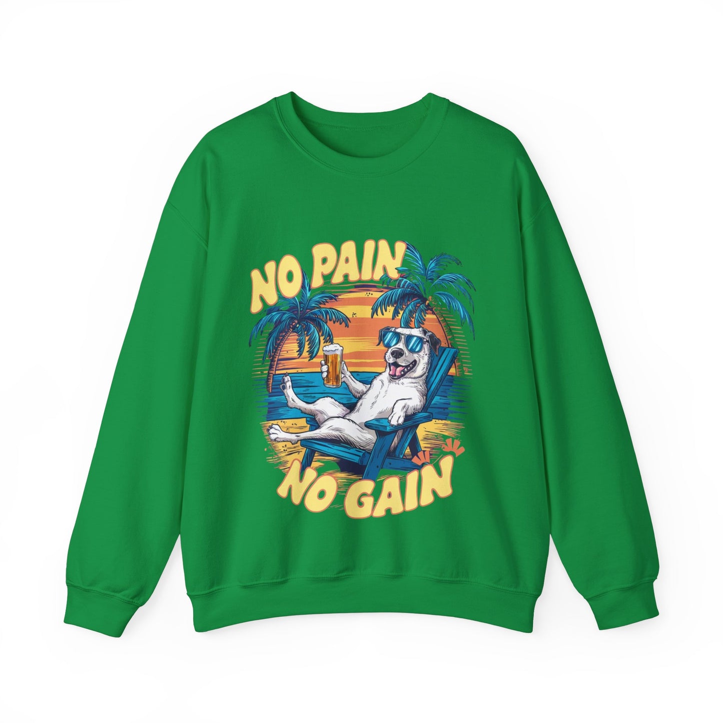 Sweatshirt No Pain No Gain vacation