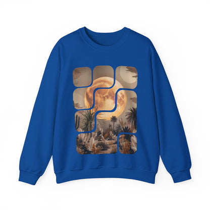 A captivating minimalist and surreal sweatshirt