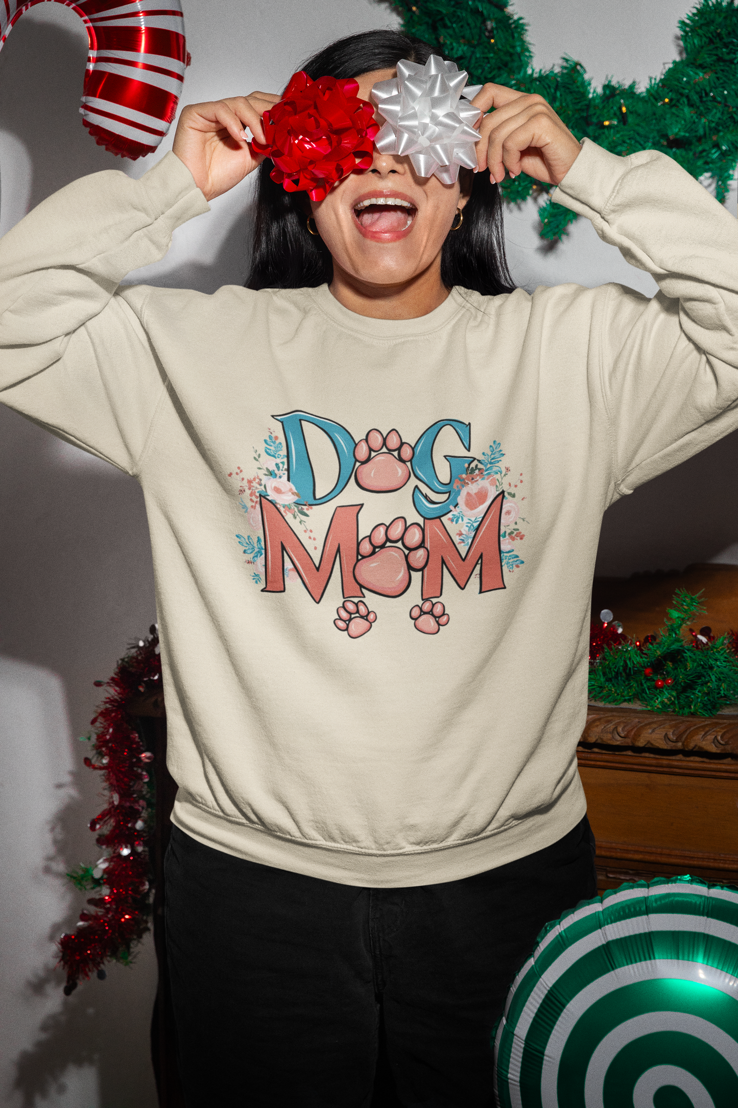 Dog Mom Sweatshirts Womens Sweatshirts - Dog Mom Tshirt - Dog Mom Gift - Dog Mom Tee