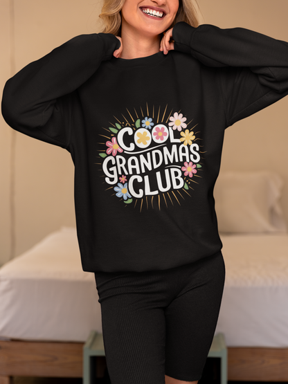 Join the Cool Grandmas Club: Trendy Sweatshirt Edition