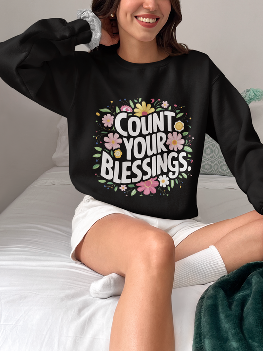 Blessings Bloom Floral Sweatshirt